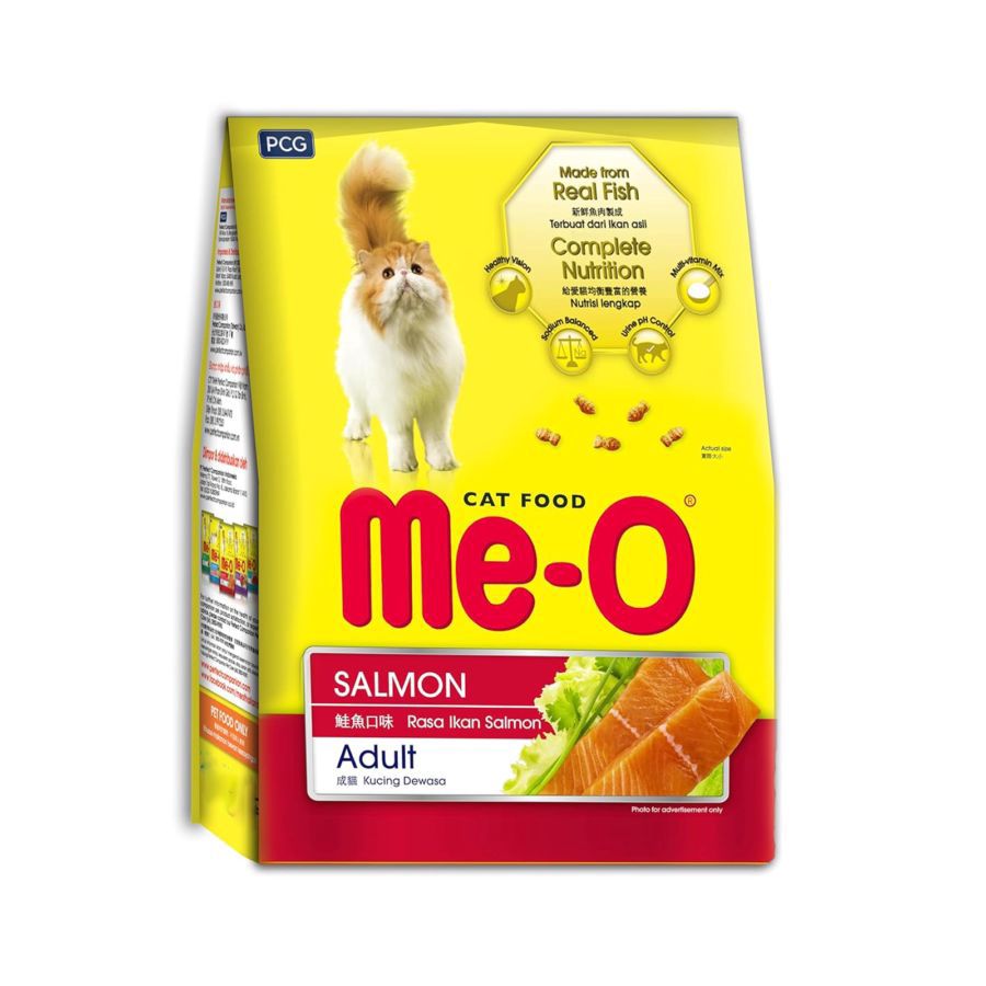 Me-O Salmon Adult Makanan Kucing 400gram