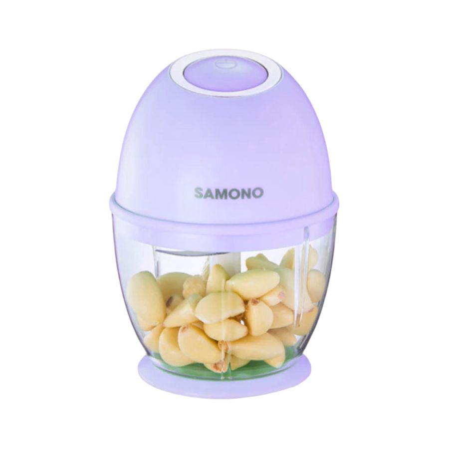 Samono Chopper Bumbu Portable Kapasitas 450ml Purple SW-L6 1pcs