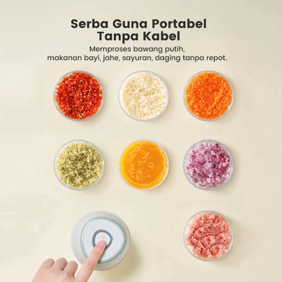Samono Chopper Portable Kapasitas 300 ml SW-L5 1pcs
