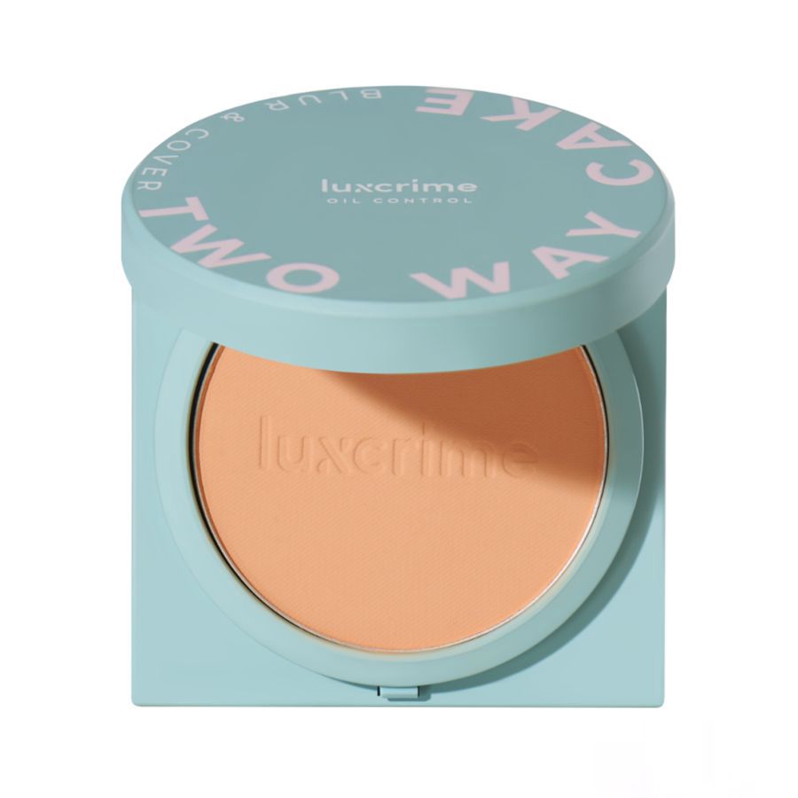 Luxcrime Blur & Cover Buttercream Oil Control Bedak Two Way Cake 8gram