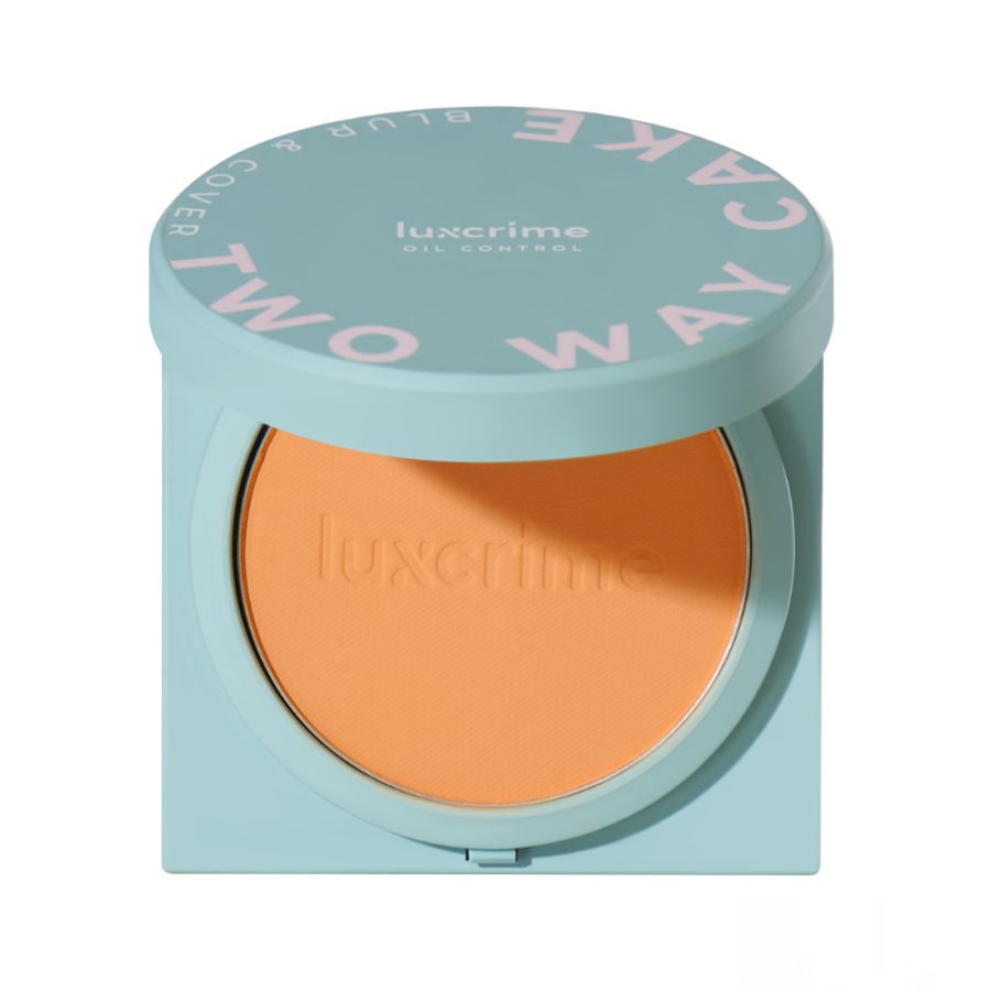 Luxcrime Blur & Cover Honey Oil Control Bedak Two Way Cake