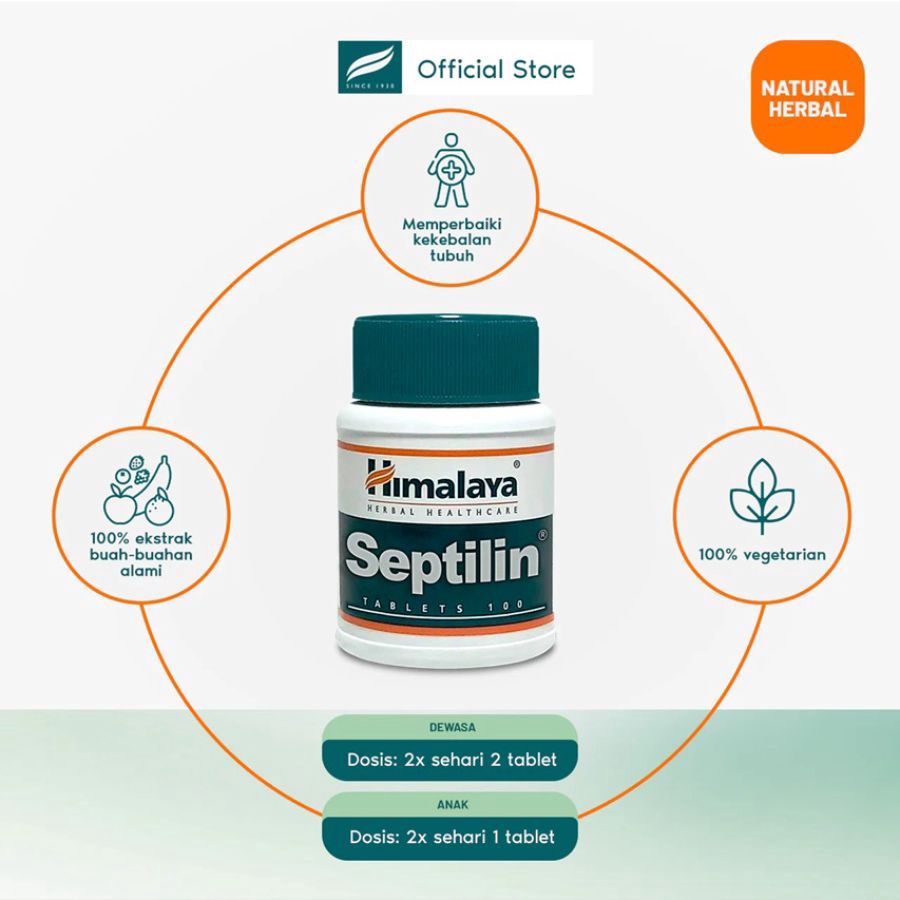 Himalaya Septilin Suplemen Daya Tahan Tubuh