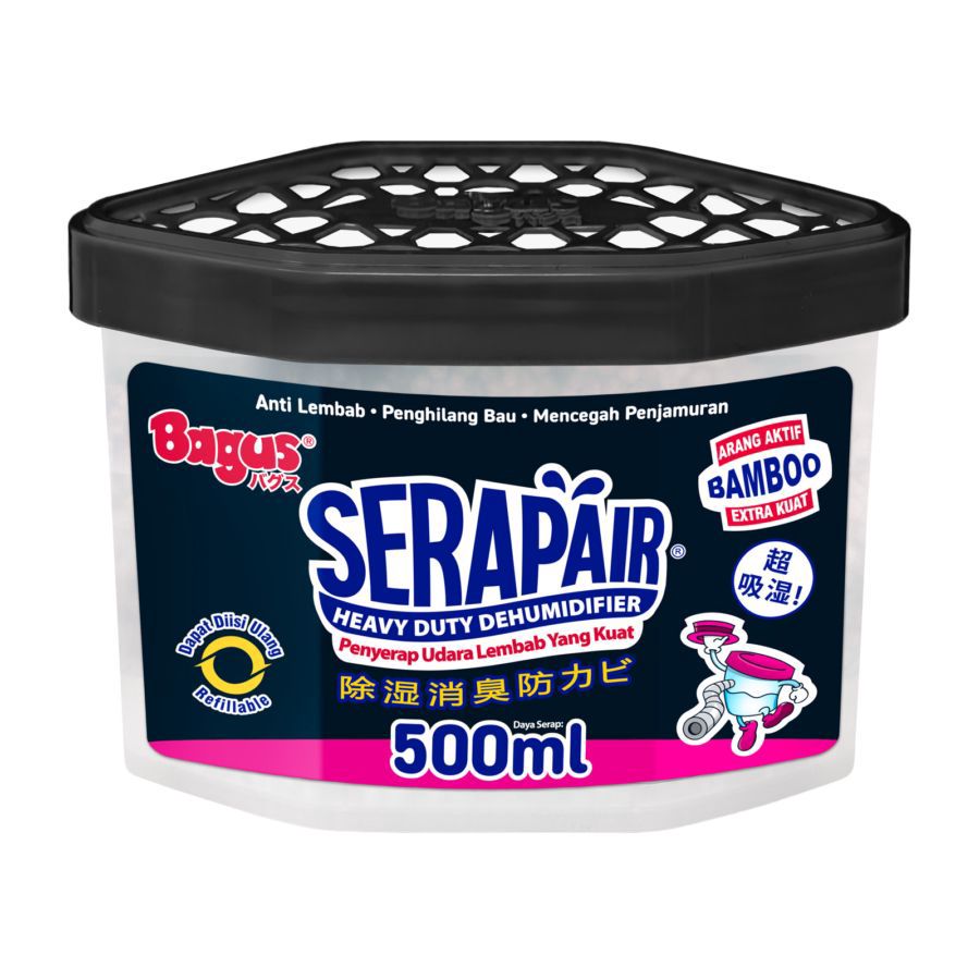 Bagus Serapair Charcoal Box 500 ml 500ml