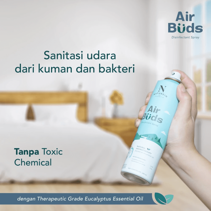 Naturein Airbuds Eucalyptus Disinfectant Spray 280ml