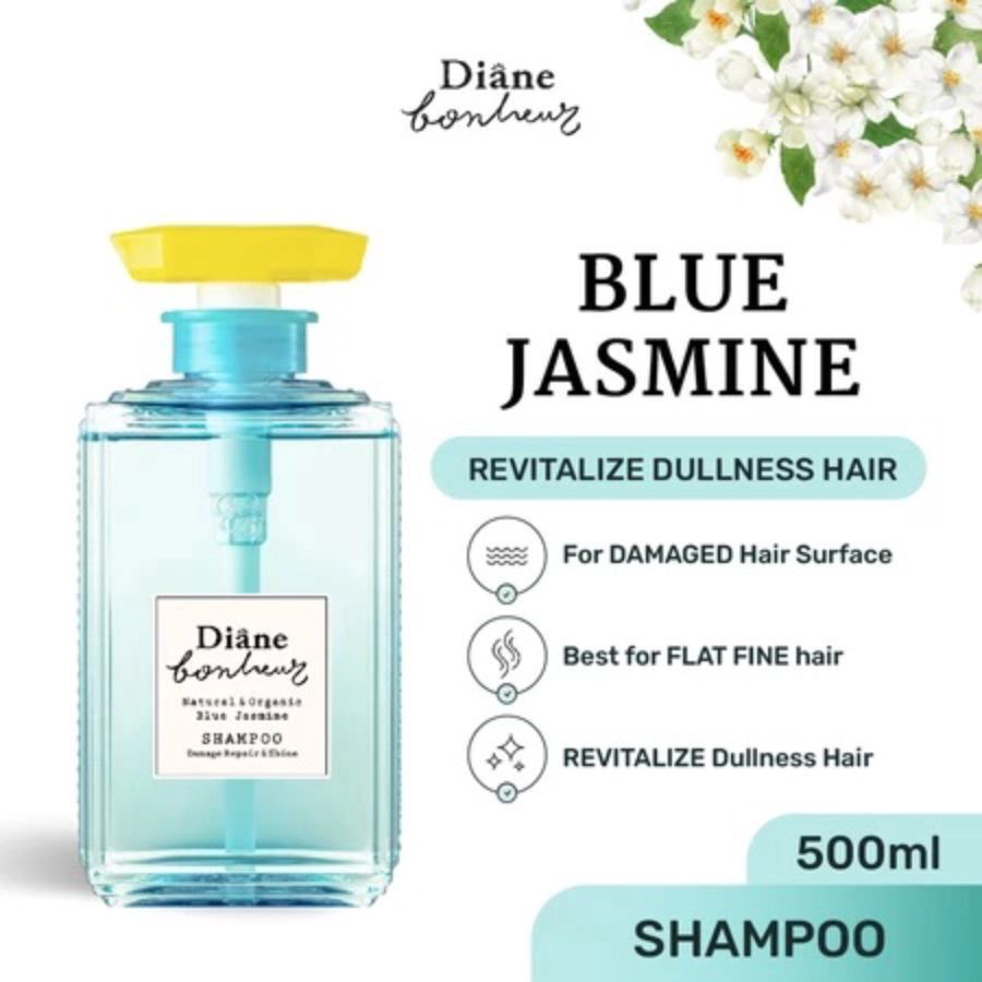 Moist Diane Bonheur Natural & Organic Blue Jasmine Shampoo