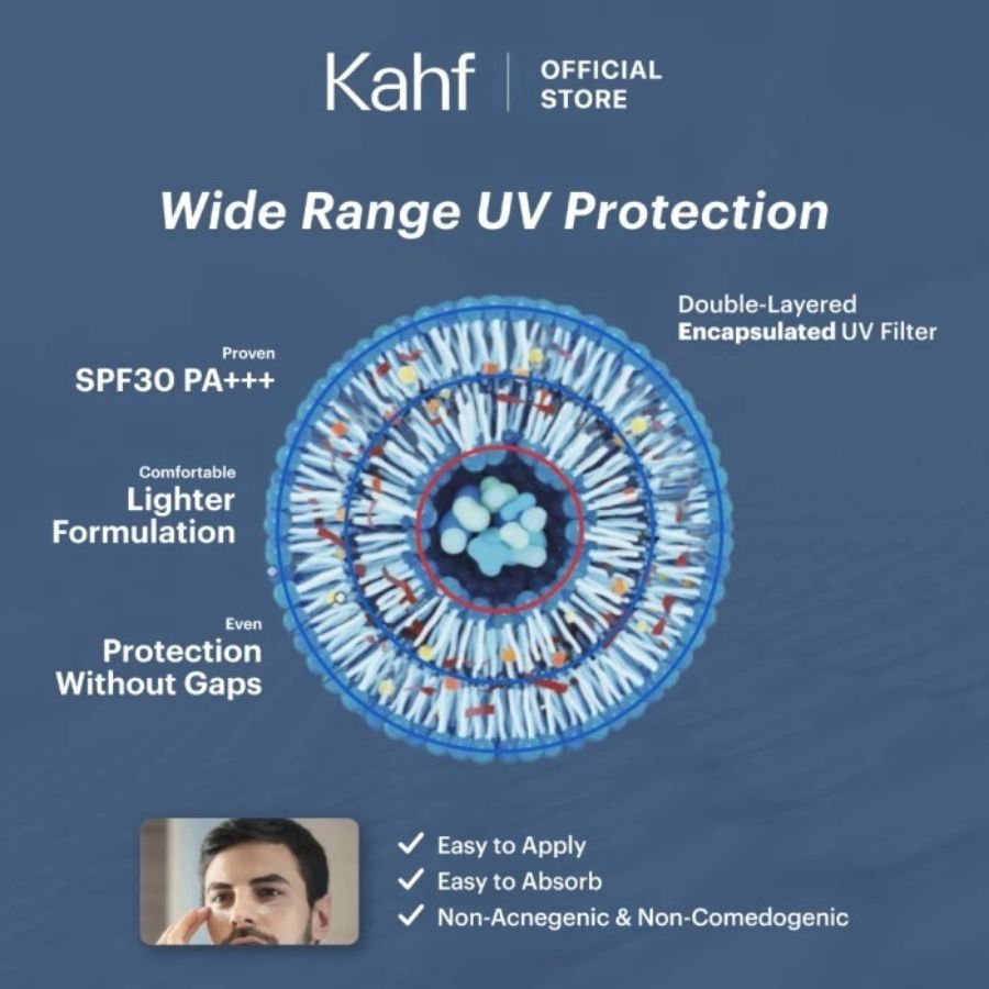Kahf Invisible Matte Sunscreen Stick SPF 50 PA++++ 22gram