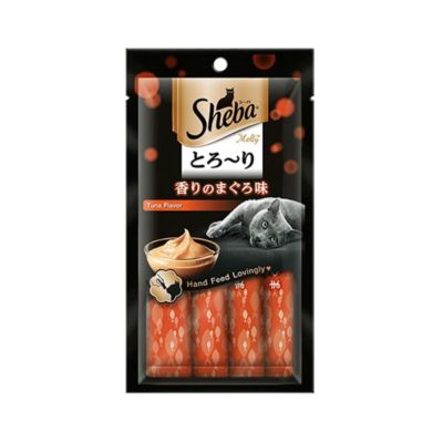 Sheba Melty Tuna Mix Snack Kucing 4 stick x 12 gram