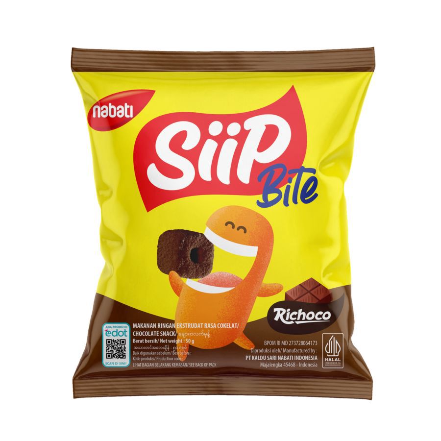 Siip Bite Chocolate 50gram