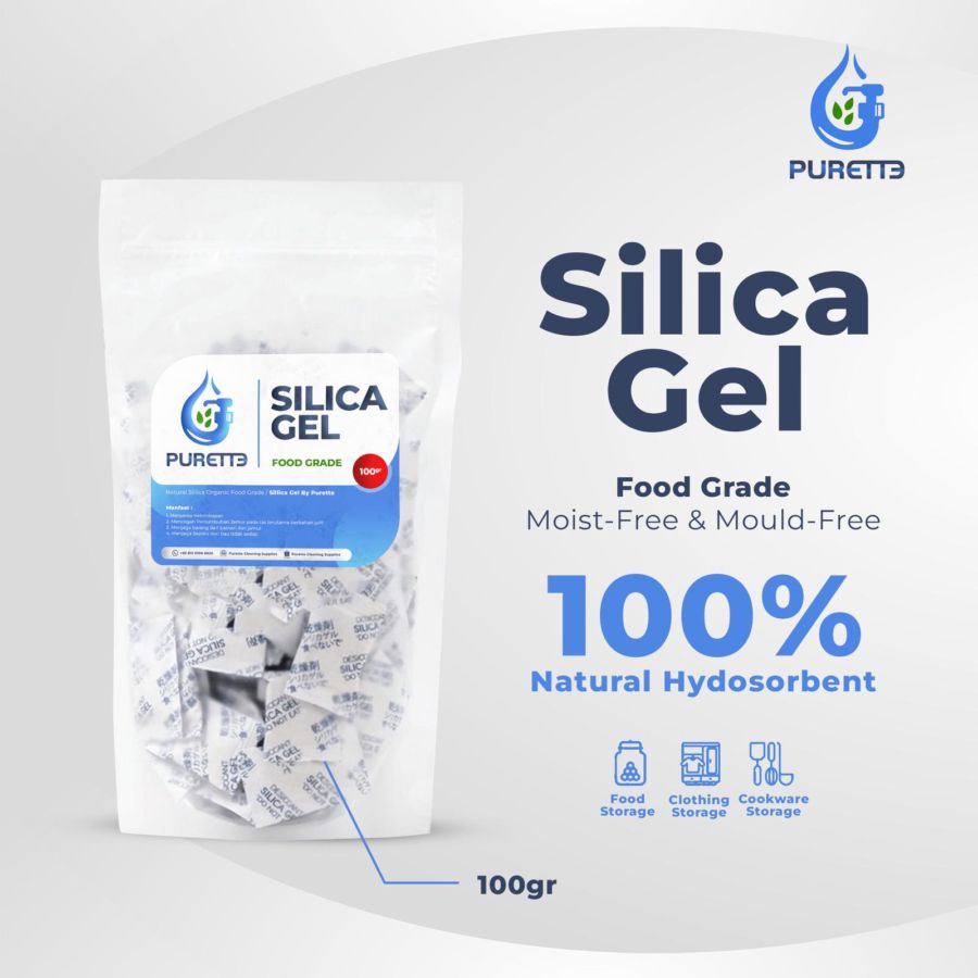 Purette Silica Gel Natural Anti Lembab 1box