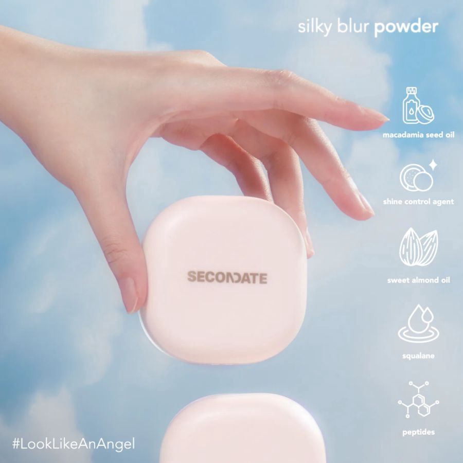 SECONDATE Silky Blur N00P Rose Radiance Loose Powder