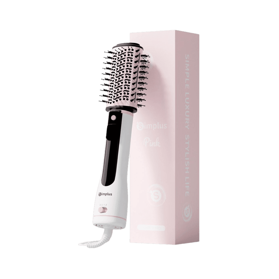 Simplus Hair Dryer Brush 4in1 Pink 1pcs