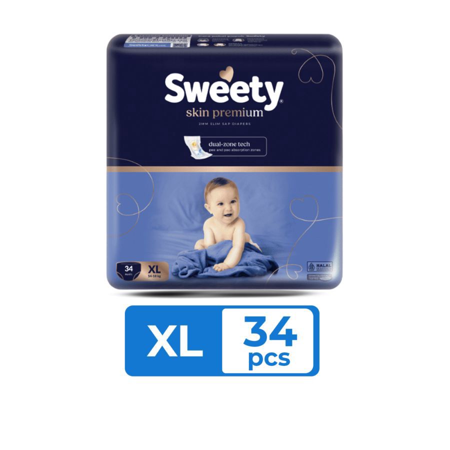 Sweety Skin Premium Pants Diapers XL34 1pack