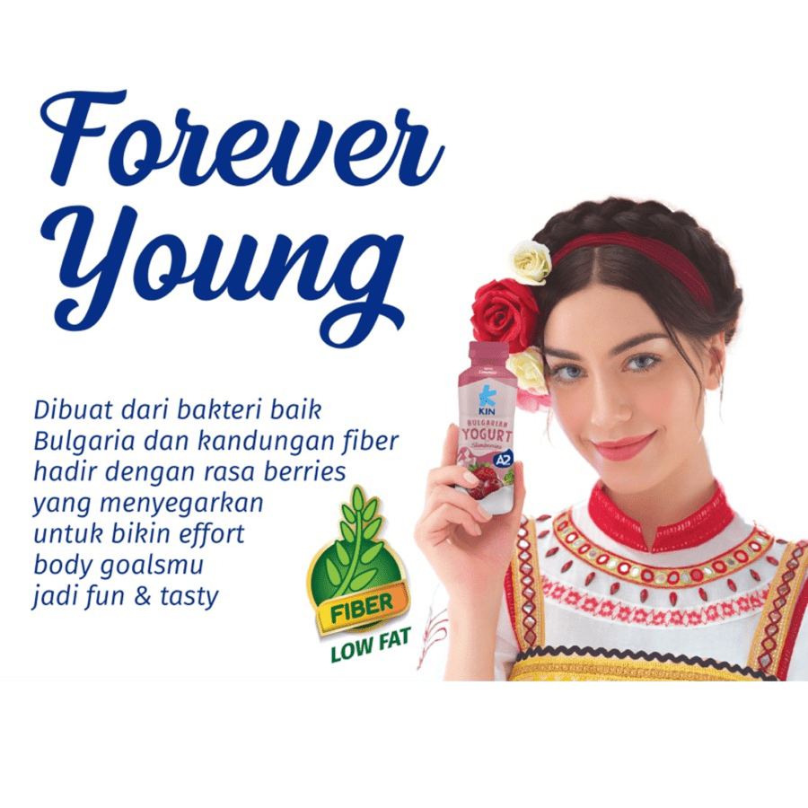 KIN Bugarian Slimberries Yogurt Drink 200ml