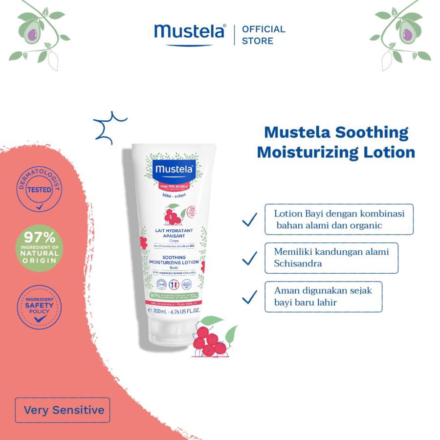 Mustela Soothing Moisturizing Cream Baby 40ml