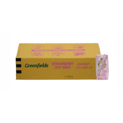 Greenfields Strawberry Susu UHT 200 ml