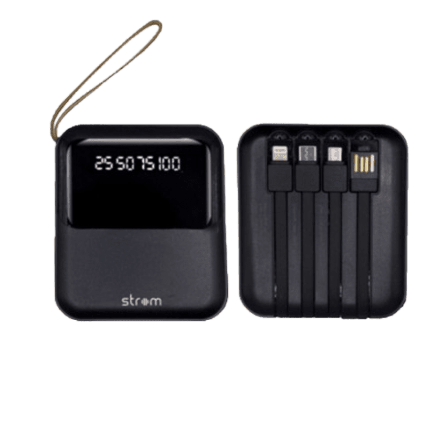 Strom Enkel 4 in 1 Power Bank 10000 mAh 1pcs