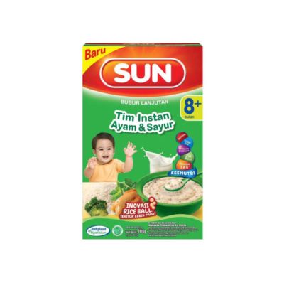 Sun Bubur Lanjutan Tim Instan Ayam & Sayur Box