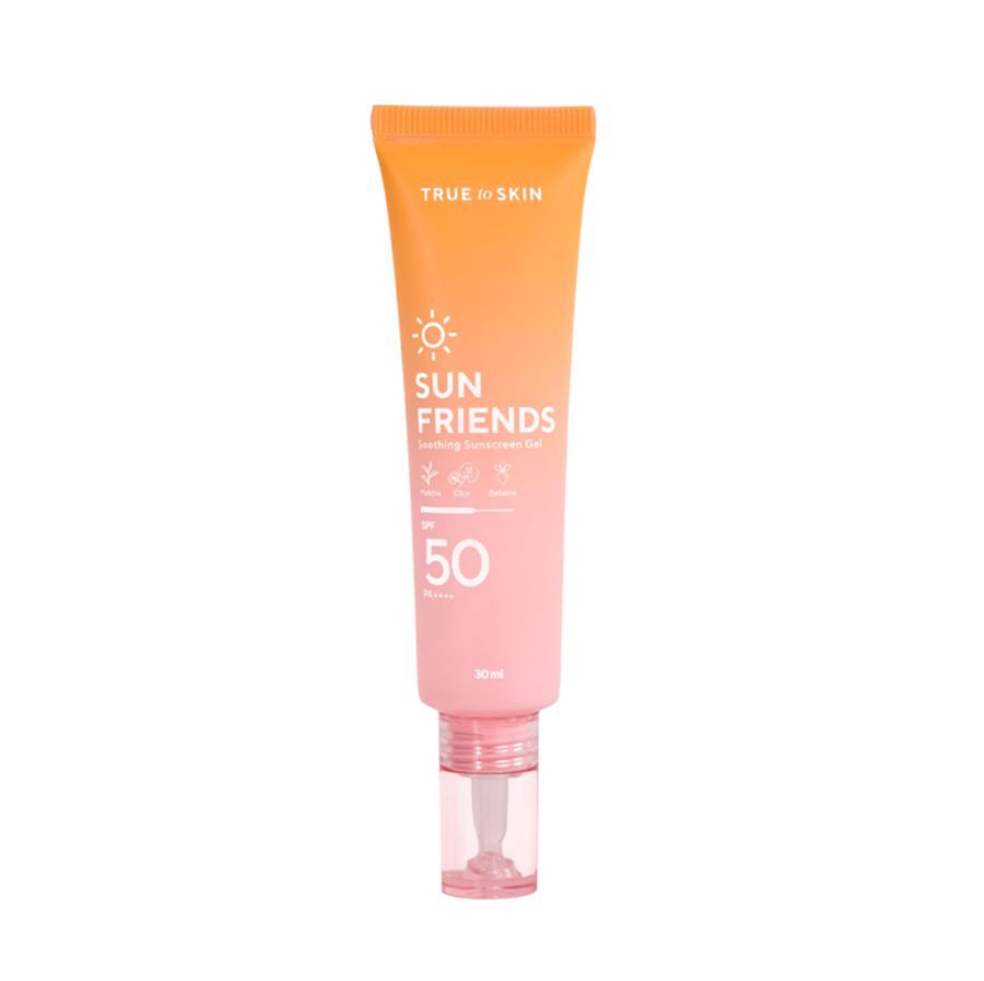 True To Skin Sun Friends Soothing Suncreen Gel SPF 50 PA+++ 30gram