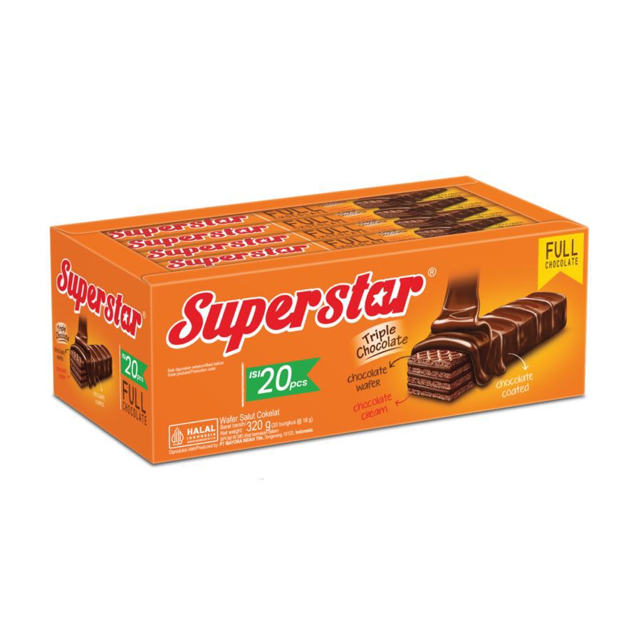Roma Superstar Full Chocolate Wafer Box
