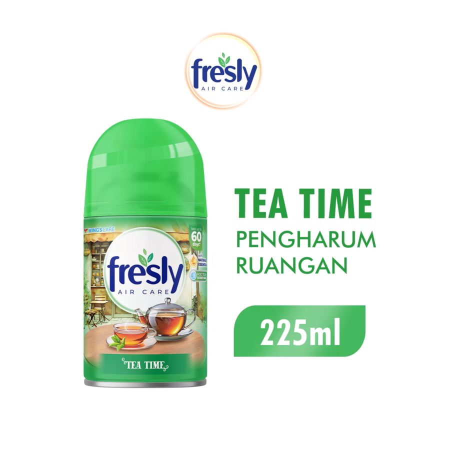 Fresly Matic Tea Time Pengharum Ruangan Refill 225ml