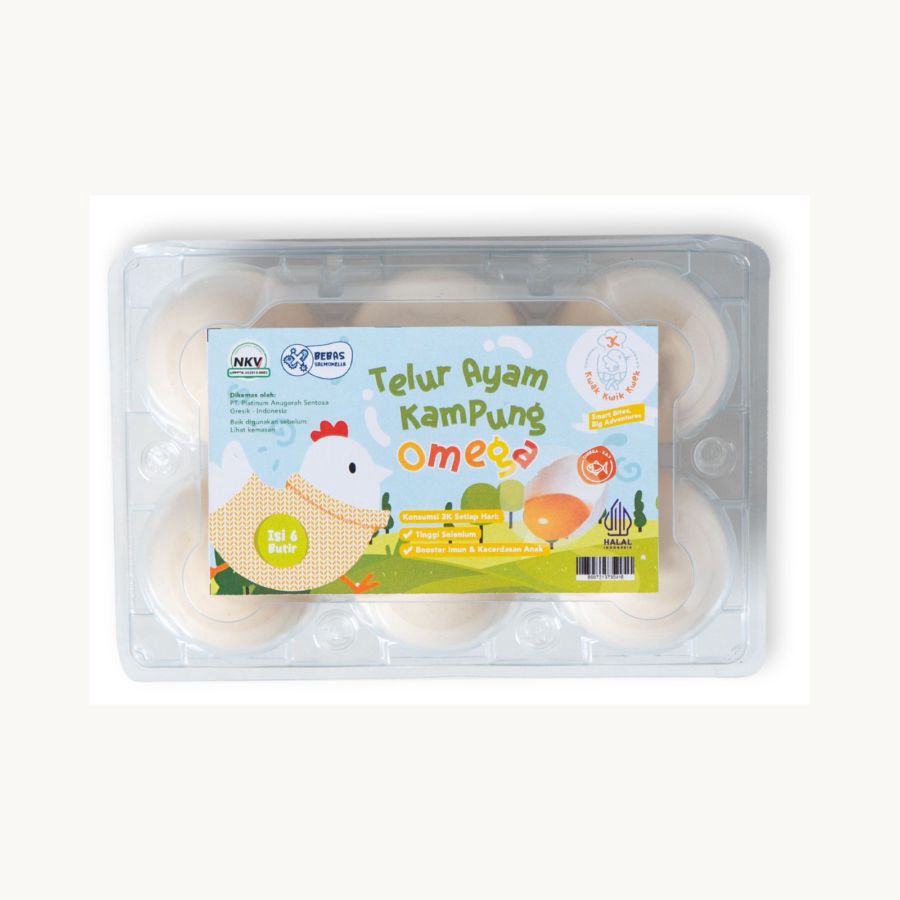 Telur Ayam Kampung Omega 6butir
