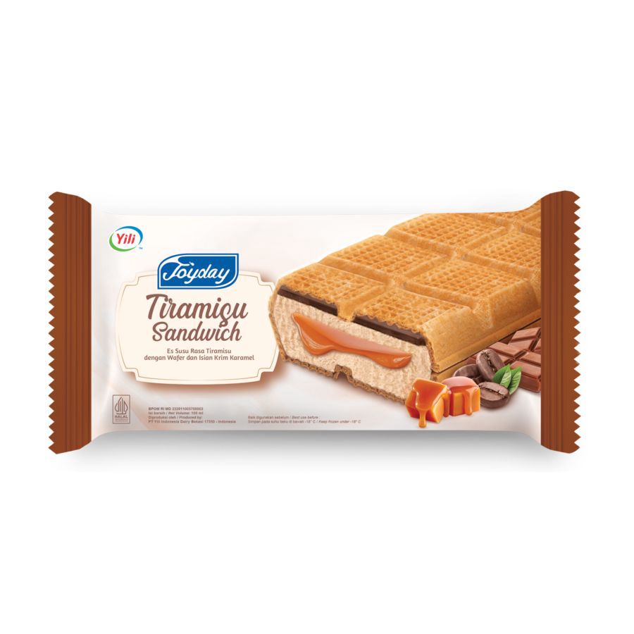 Joyday Tiramisu Ice Cream Sandwich 100ml