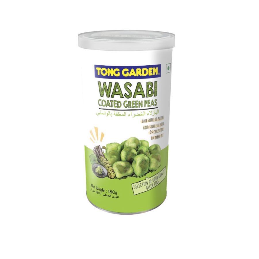 Tong Garden Wasabi Coated Green Peas 180gram