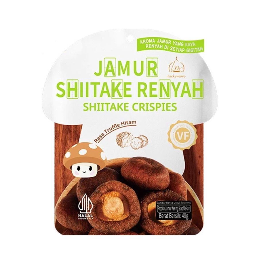 Luckymore Jamur Renyah Truffle Hitam 48g (HALAL) 48gram