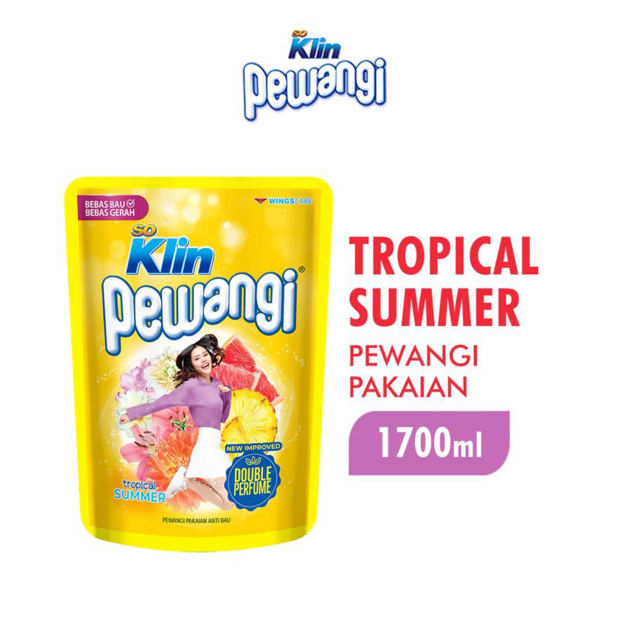 SoKlin Tropical Summer Pewangi Pakaian Pouch