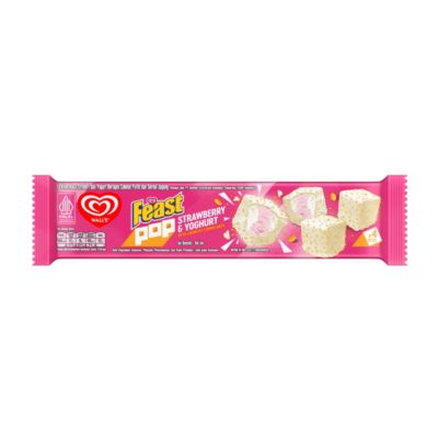 Walls Feast Pop Strawberry & Yoghurt