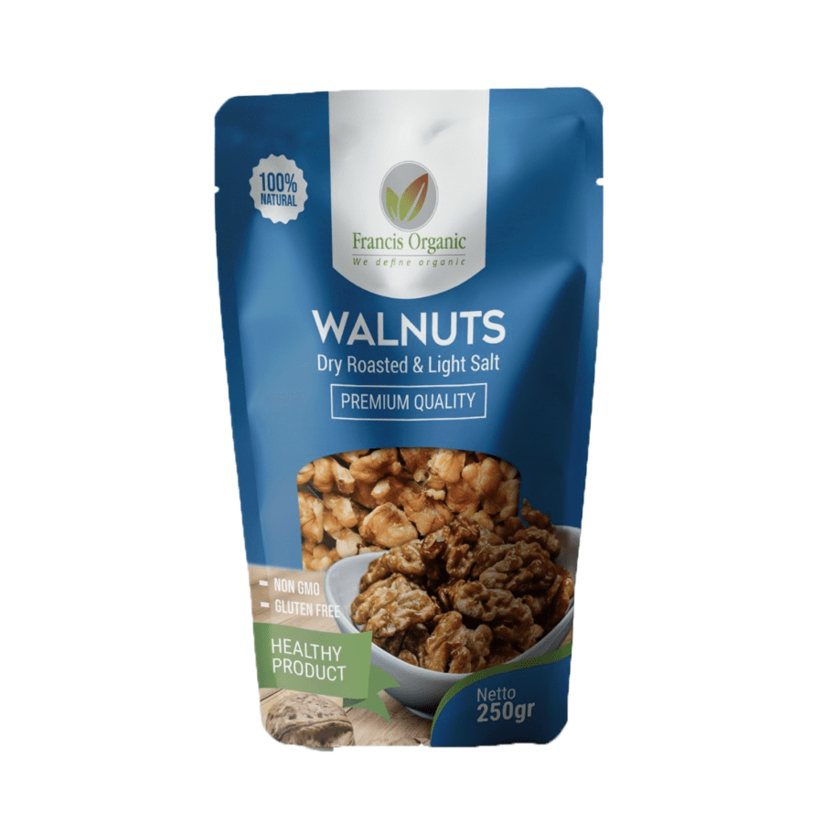 Francis Organic Roasted Walnuts 250gram