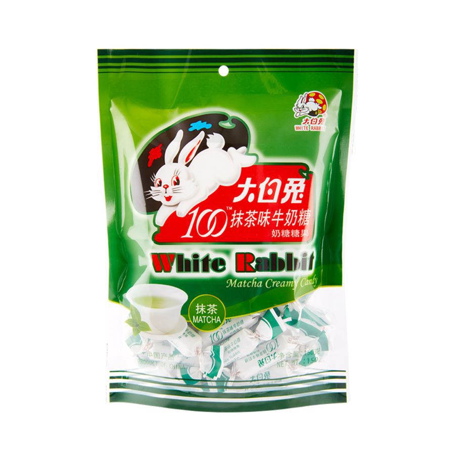 White Rabbit Matcha Creamy Candy 150gram