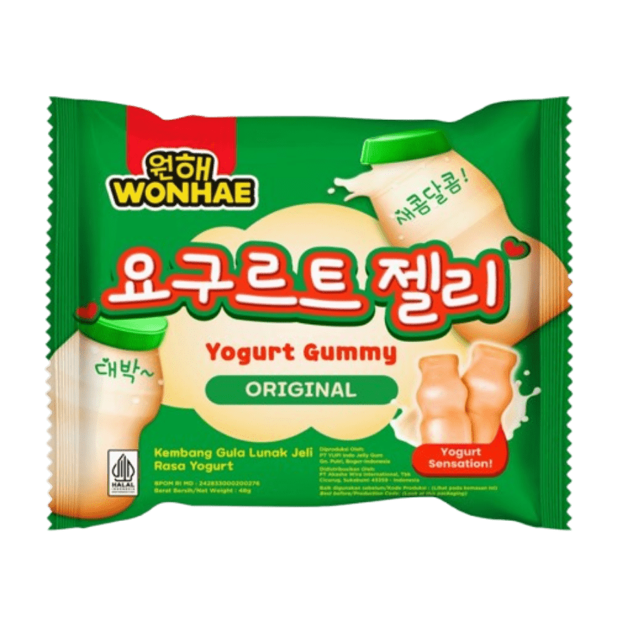Wonhae Yoghurt Gummy Original Permen 48gram
