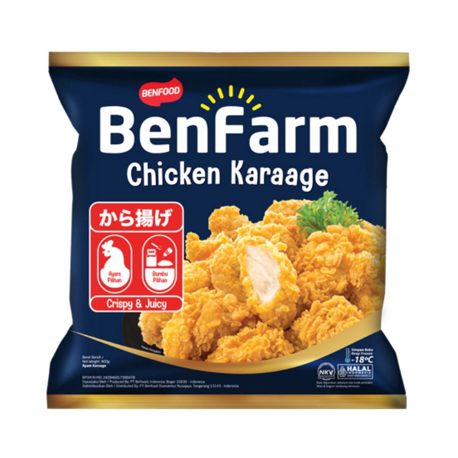 Benfarm Chicken Karage Nugget 400gram