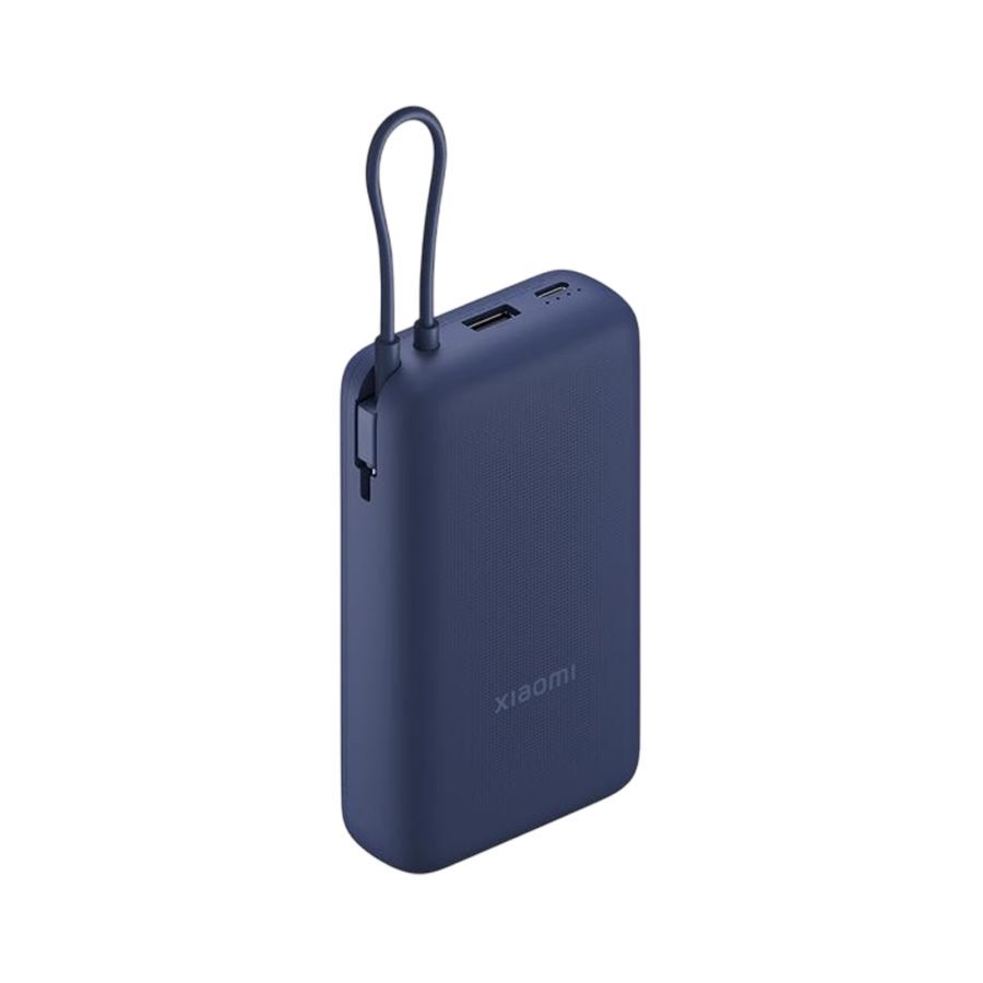 Xiaomi Powerbank 33W 20000 mAh Integrated Cable Blue 1pcs