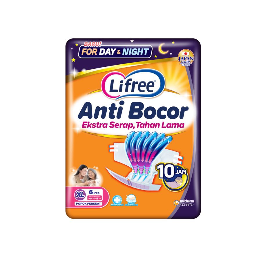 Lifree Anti Bocor Popok Perekat Dewasa XL6