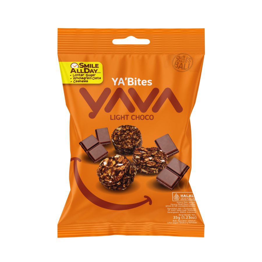 Yava YA'Bites Light Choco 35gram