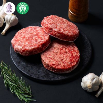 Burger Patty 100% Black Angus Meatboys isi 3pcs