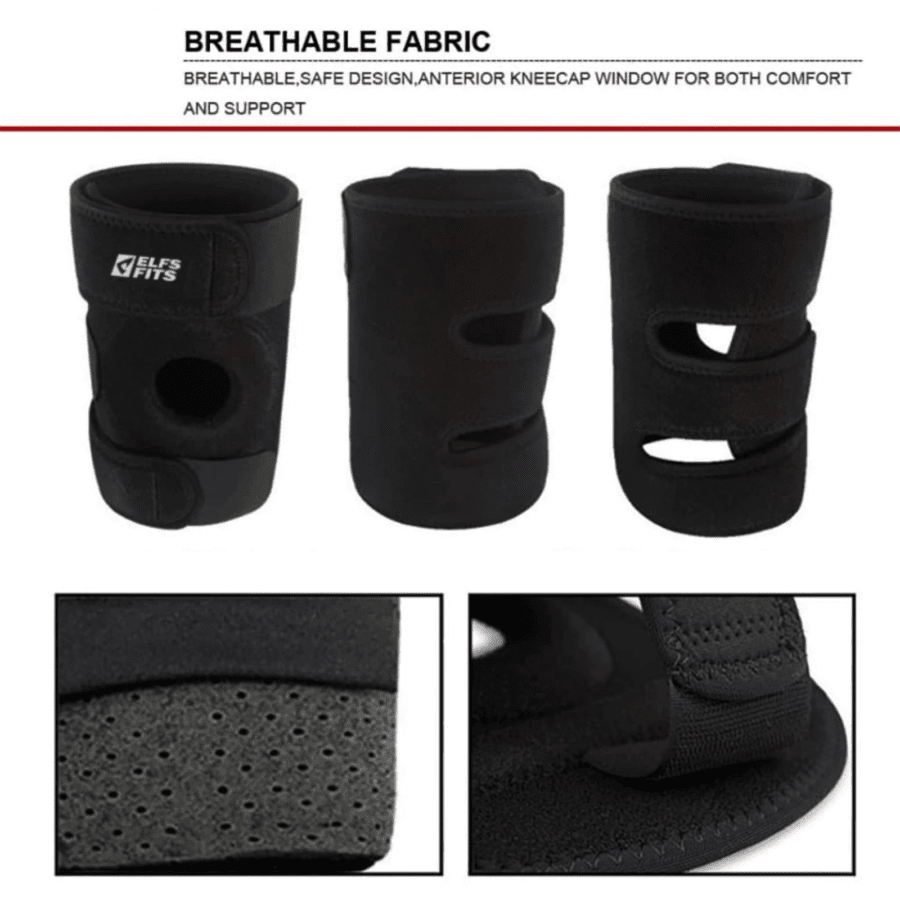 Elfs Active Knee Support Wrap Pelindung Lutut 1pcs
