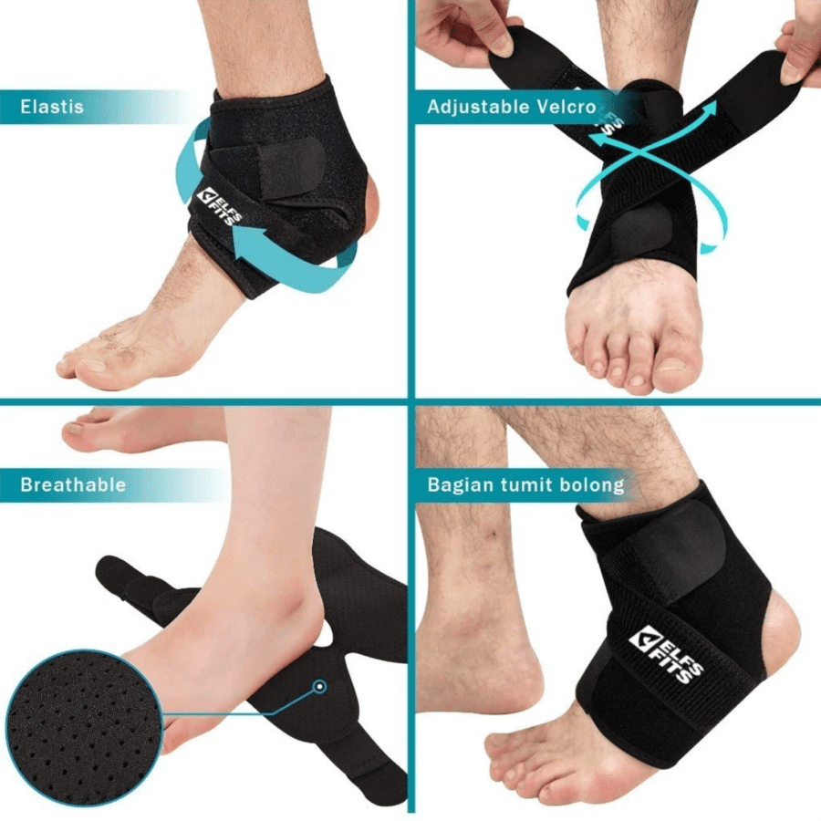 Elfs Active Adjustable Ankle Brace Insole