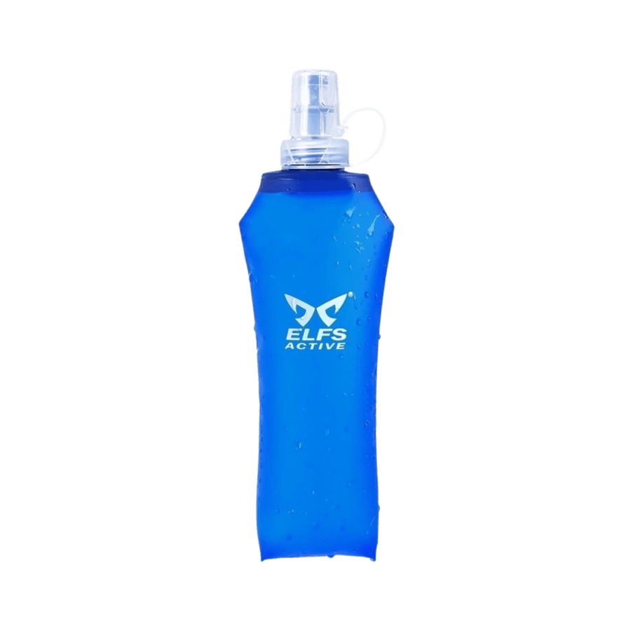 Elfs Active Foldable Soft Flask Biru 500ml