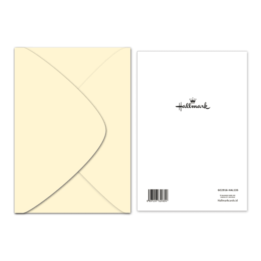 Hallmark Happy Birthday HAL135 13cm x 18,5cm Greeting Card
