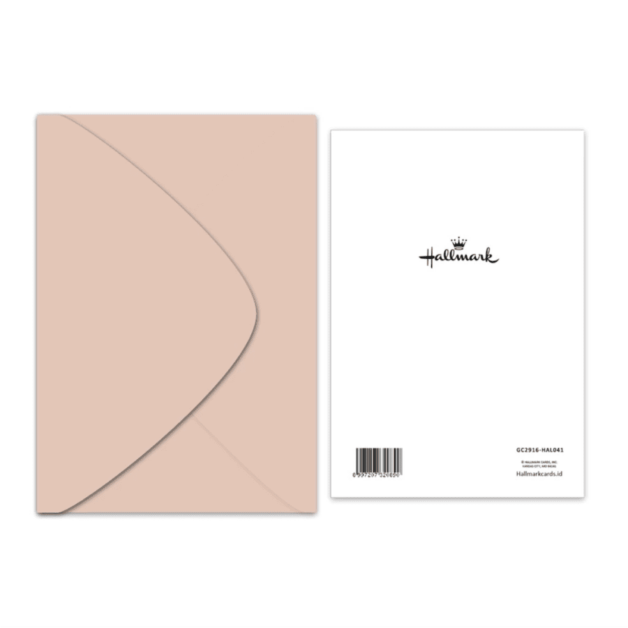 Hallmark Blank Card HAL041 13cm x 18,5cm Greeting Card