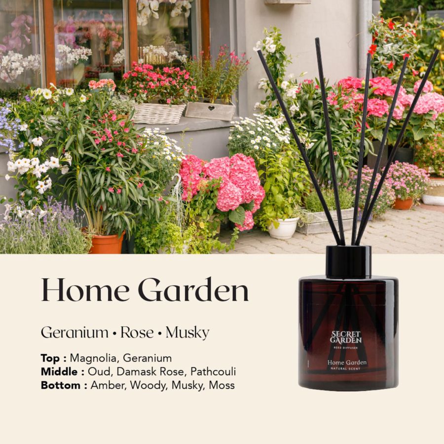 Secret Garden Reed Diffuser Home Garden Pengharum Ruangan 1pcs