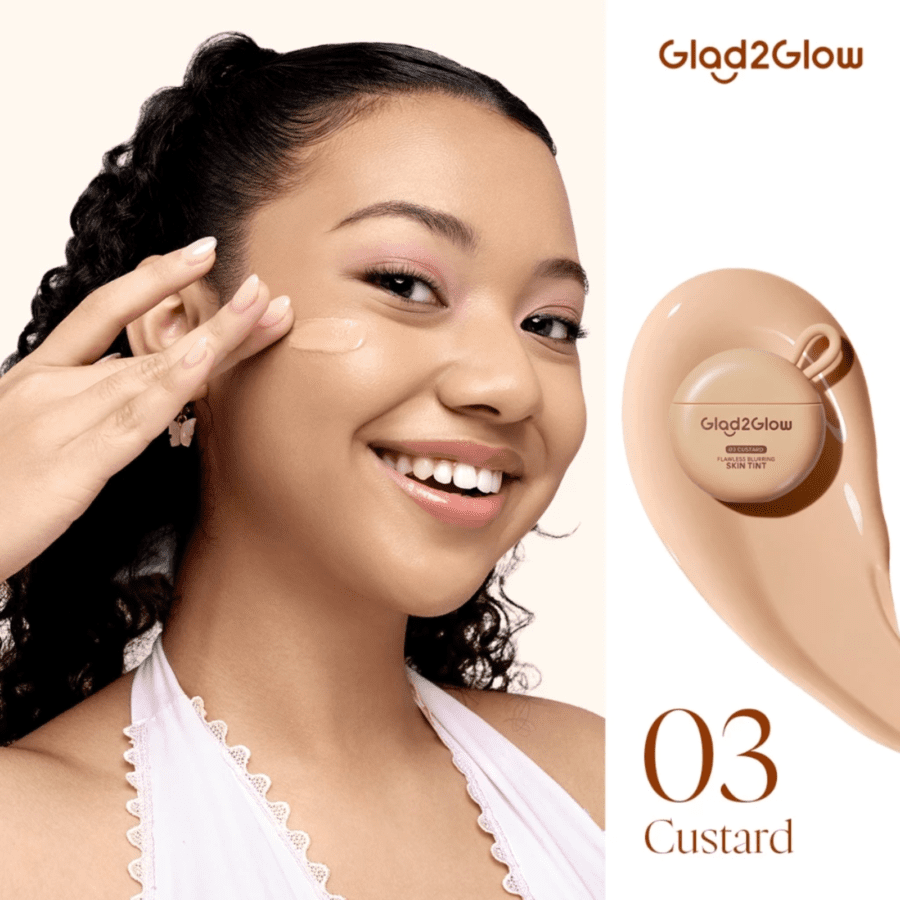 Glad2Glow Flawless Blurring 03 Custard Skin Tint 30gram