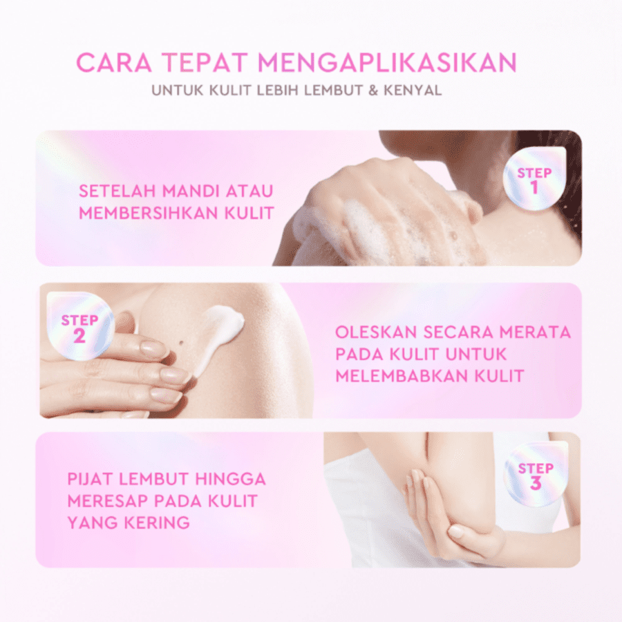 Glad2Glow Niacinamide Bright Body Serum 180ml