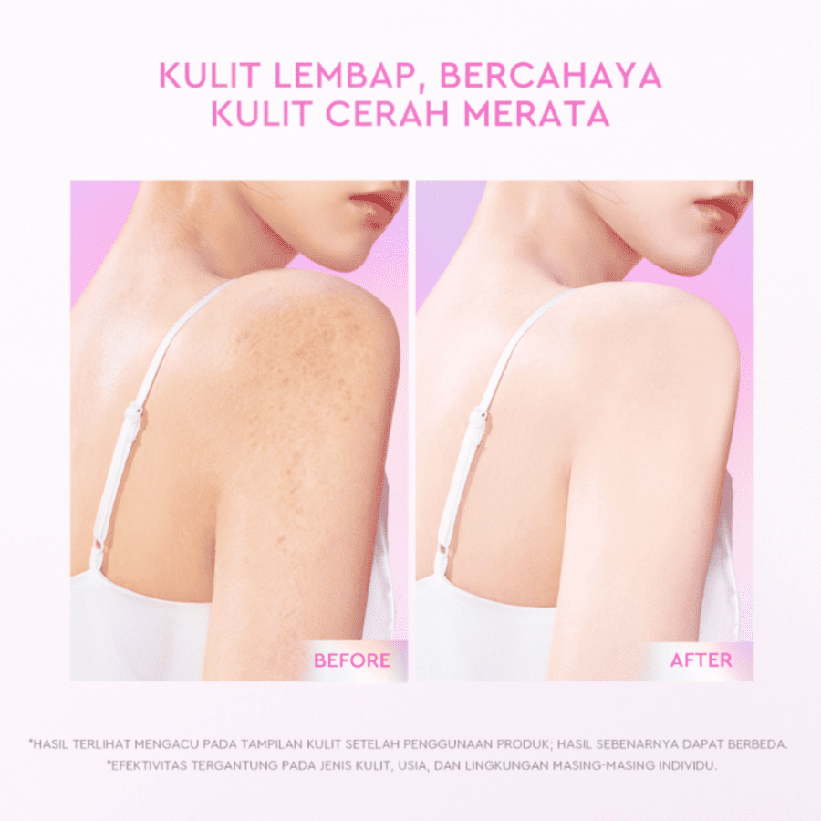 Glad2Glow Niacinamide Bright Body Serum 180ml