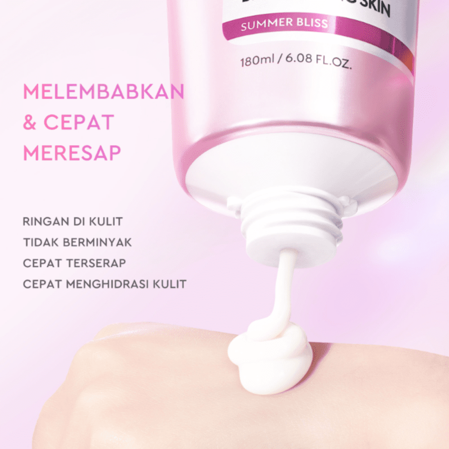 Glad2Glow Niacinamide Bright Body Serum 180ml