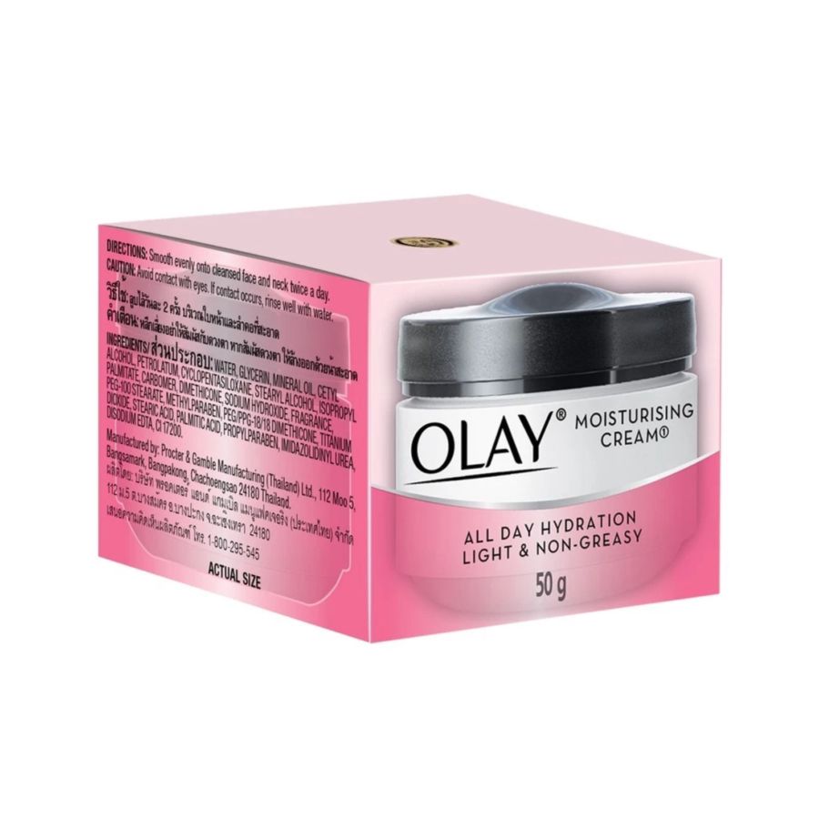 Olay All Day Hydration Light and Non Greasy Moisturising Cream 50gram