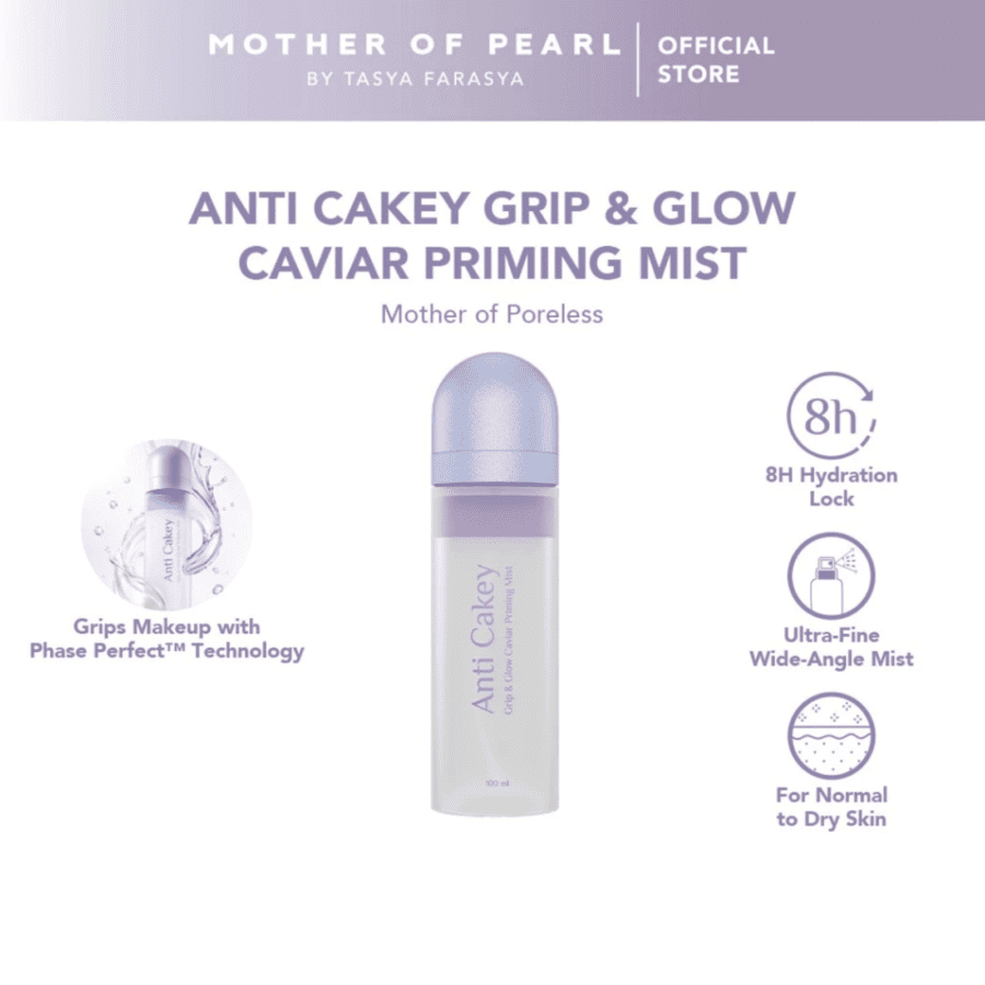 MOP Anti Cakey Grip and Glow Caviar Priming Mist 100ml